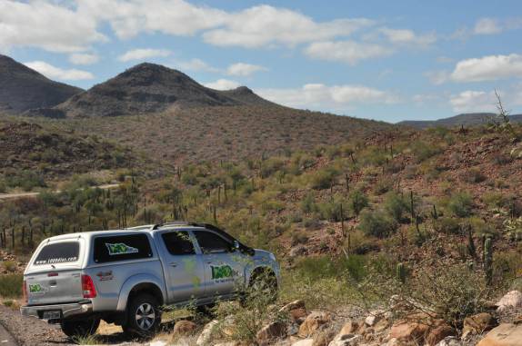 A Fiona atravessa a Baja California - México (região de Mulegé)